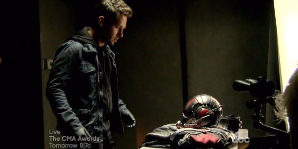 Image result for ant-man movie scott lang steals the suit