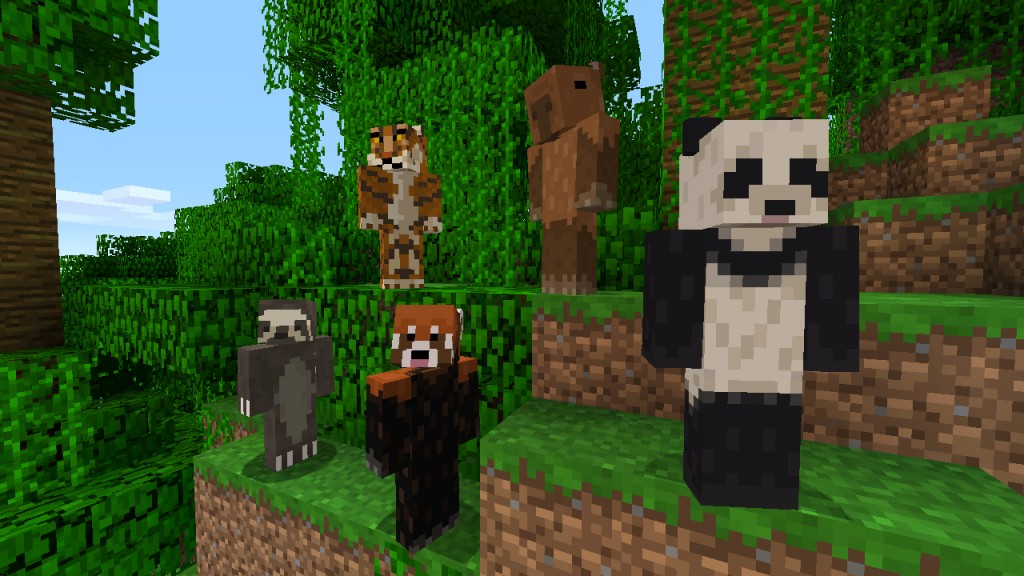 Minecraft Battle And Beasts Skin Pack 2 Announced For Xbox 360