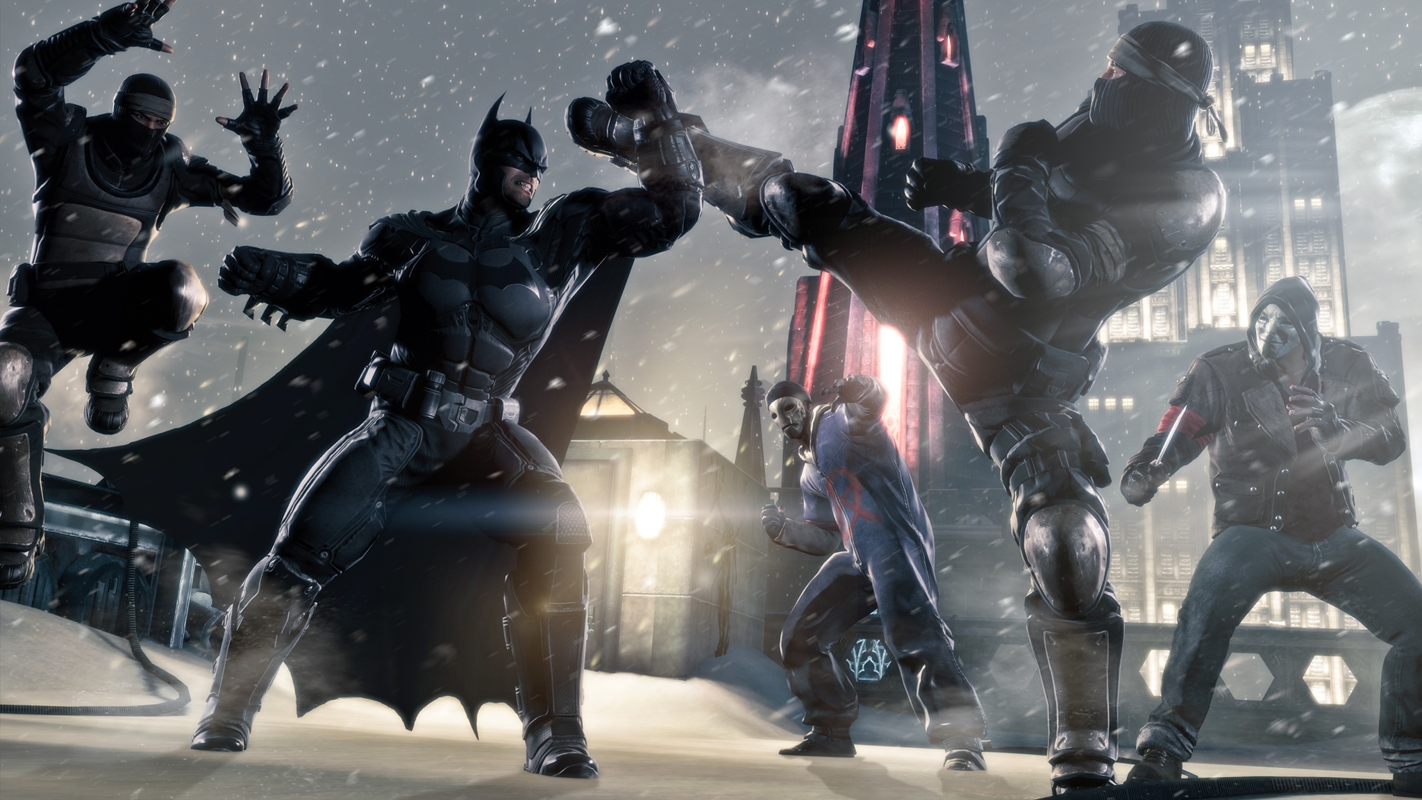 Batman: Arkham Origins Screenshots Confirm Joker, Anarky