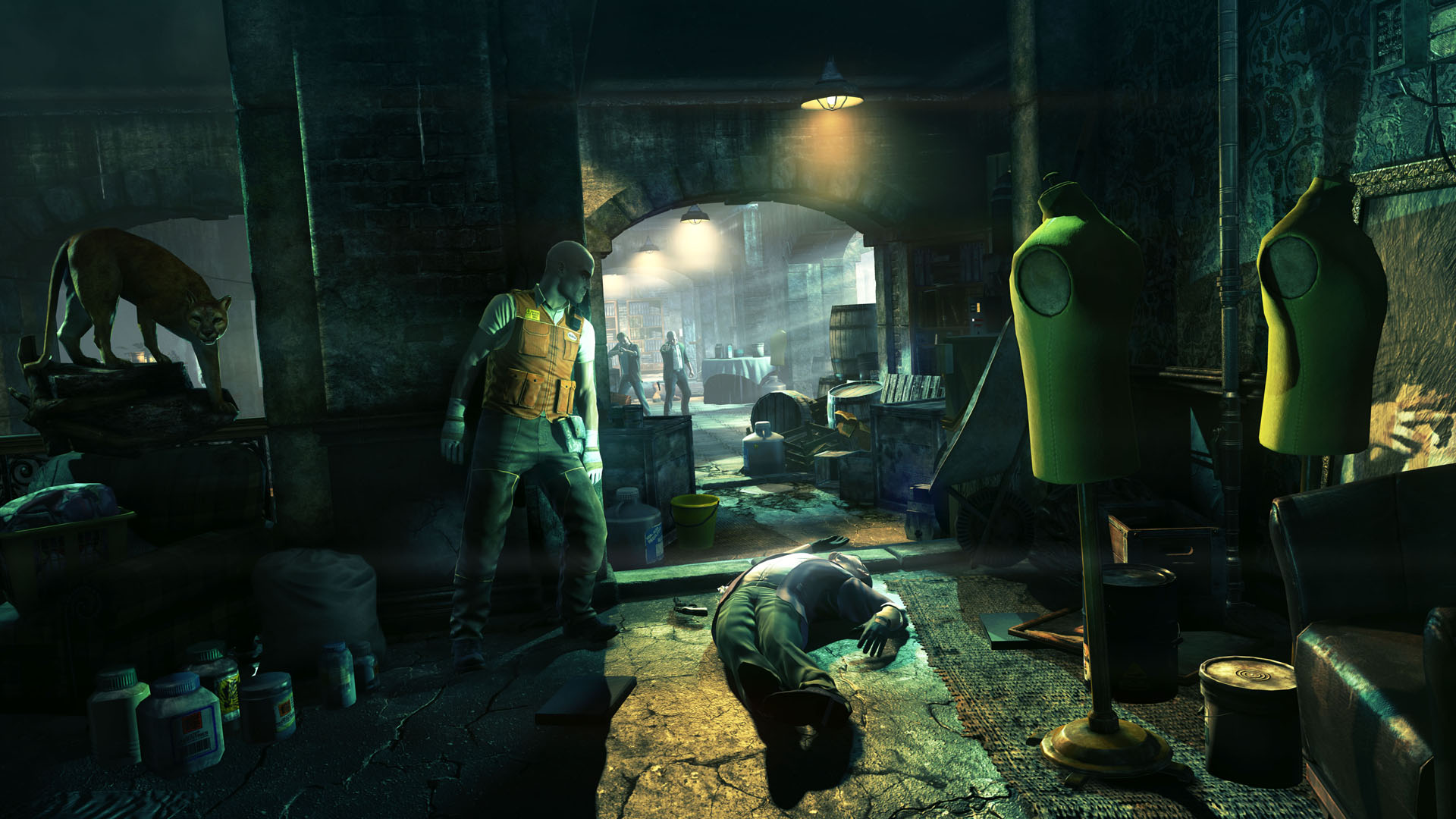 Hitman: Absolution Screenshots Inspects Sewers, Goes Clubbing