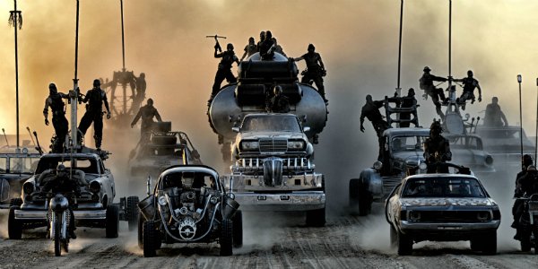 car chase in Mad Max: Fury Road