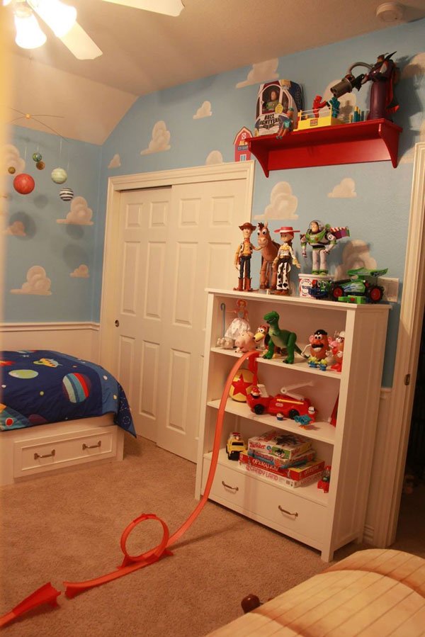 toy story boys room