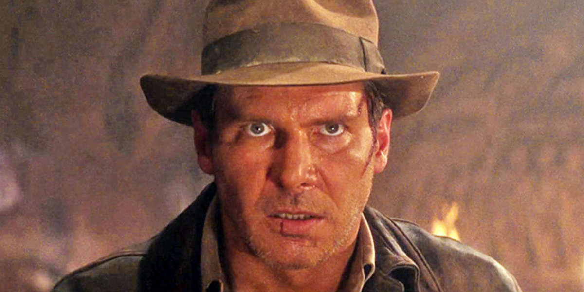 Harrison Ford as Indiana Jones in Temple of Doom