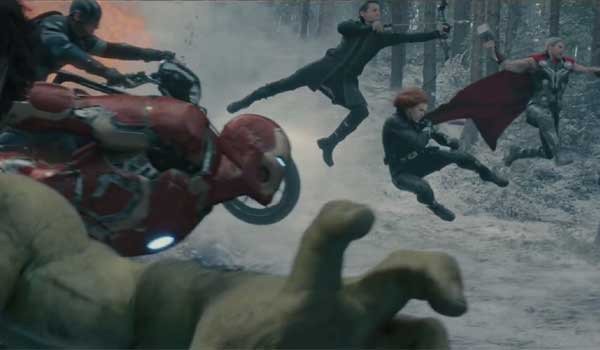 The Avengers in Avengers: Age of Ultron