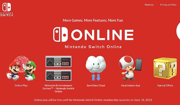 Nintendo Switch online at great finance ideas