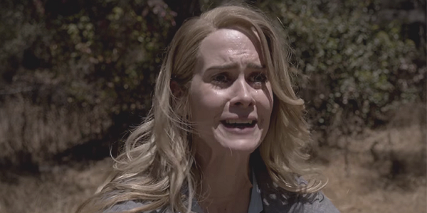 Sarah Paulson as Audrey on AHS: Roanoke felt trapped by her contract and responsibility.