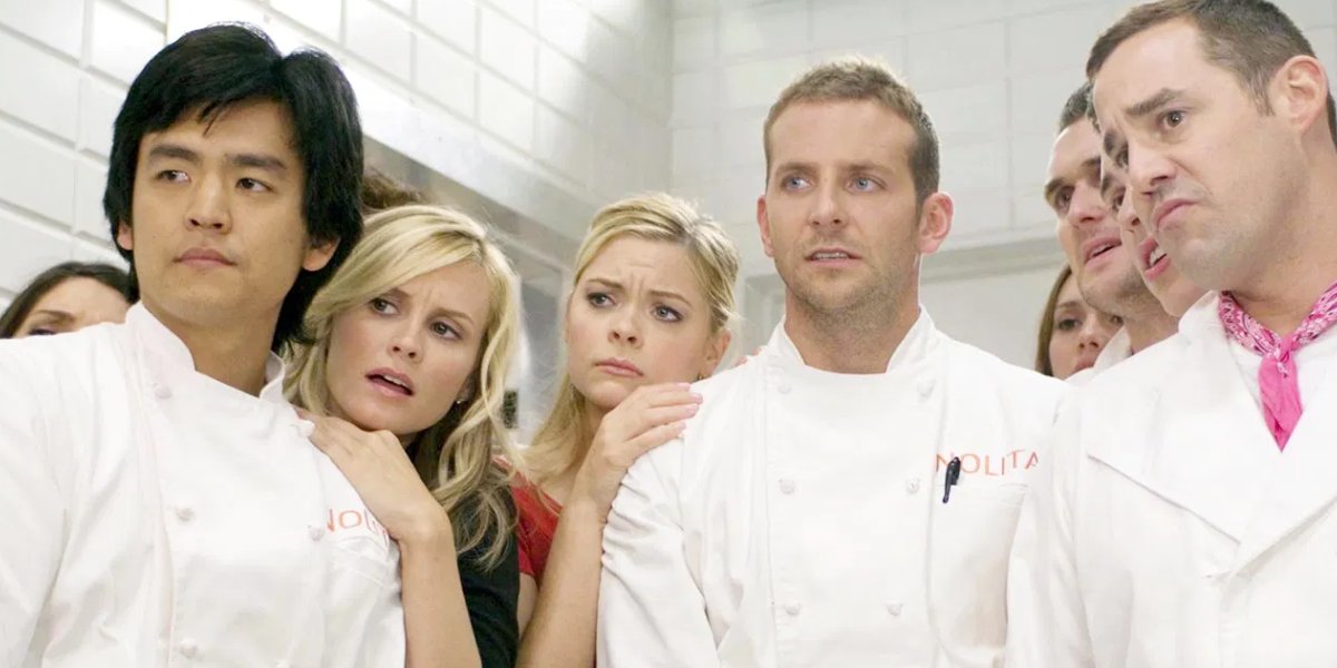 Bradley Cooper and the cast of Kitchen Confidential
