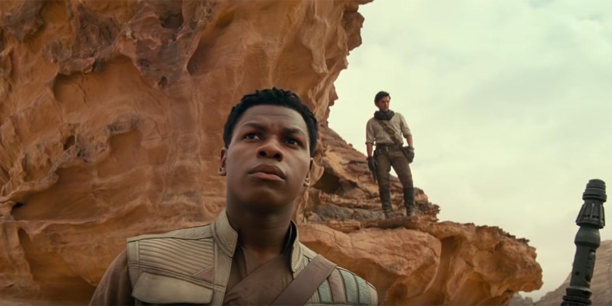 Finn and Poe on a mission