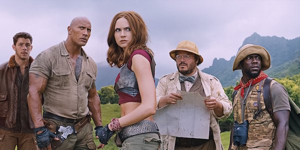 Image result for jumanji welcome to the jungle cast