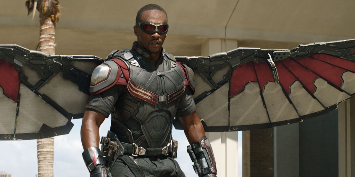 Anthony Mackie Falcon suit