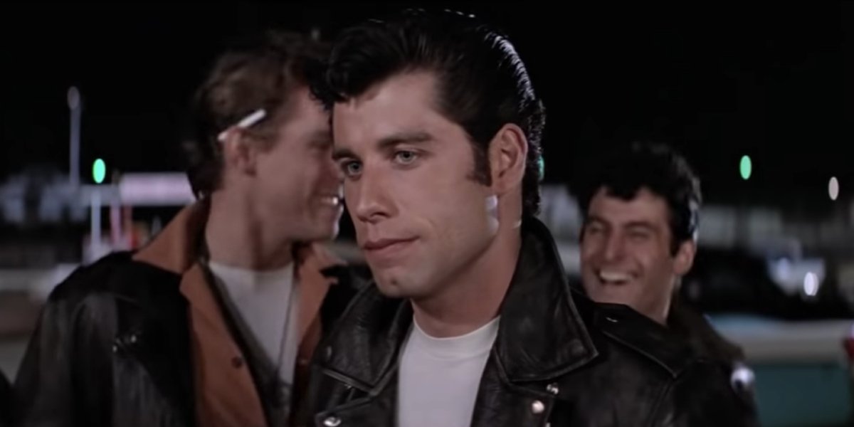 John Travolta as Danny Zuko in Grease