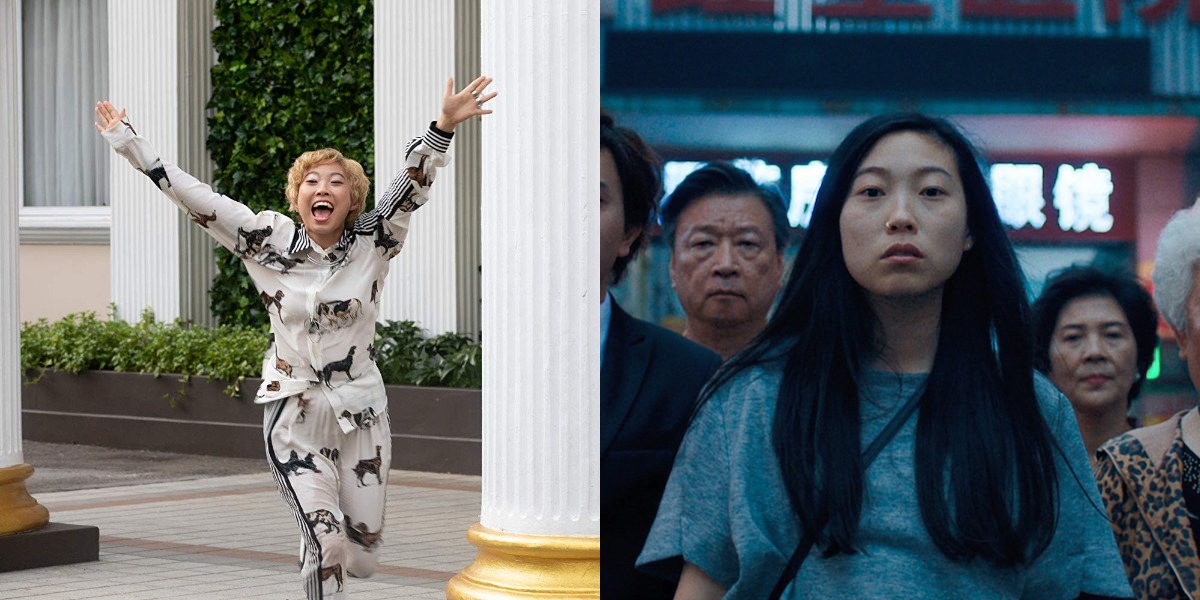 Awkwafina in Crazy Rich Asians and The Farewell