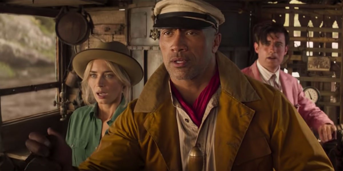The Rock and Emily Blunt in Jungle Cruise now in 2021