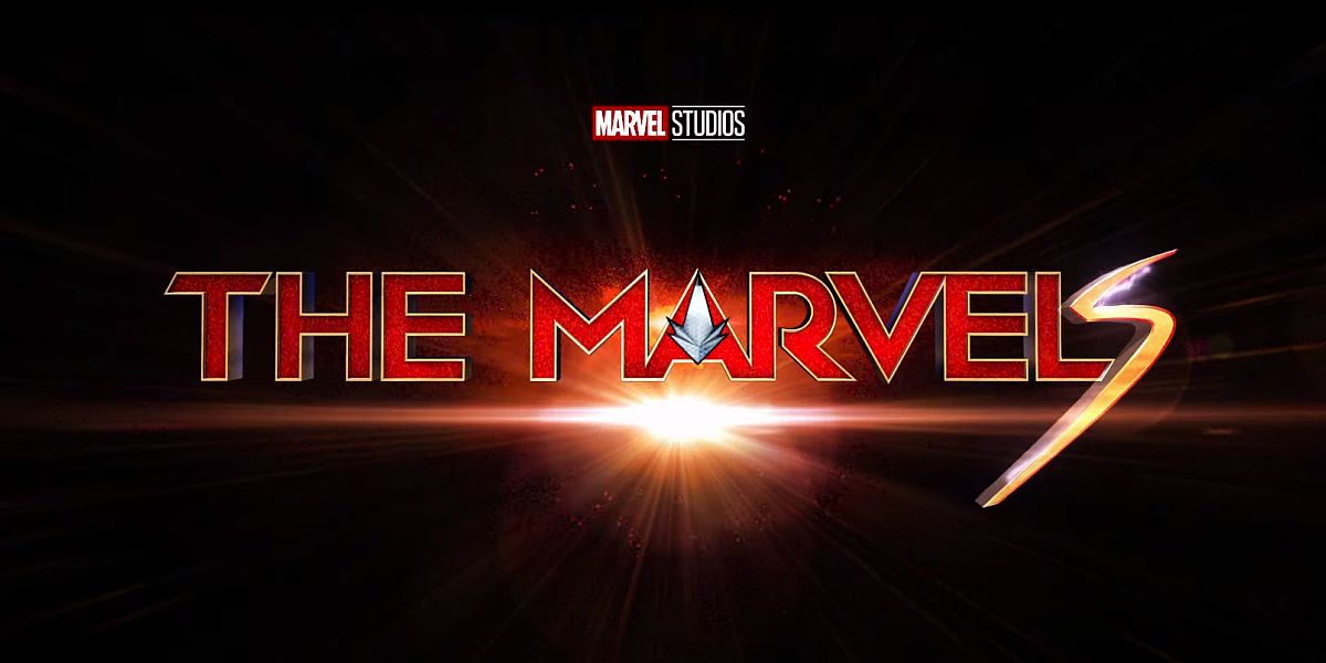 The Marvels title card