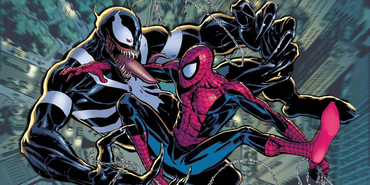 Spider-Man And Venom Collide In Epic Marvel Fan Art - CINEMABLEND