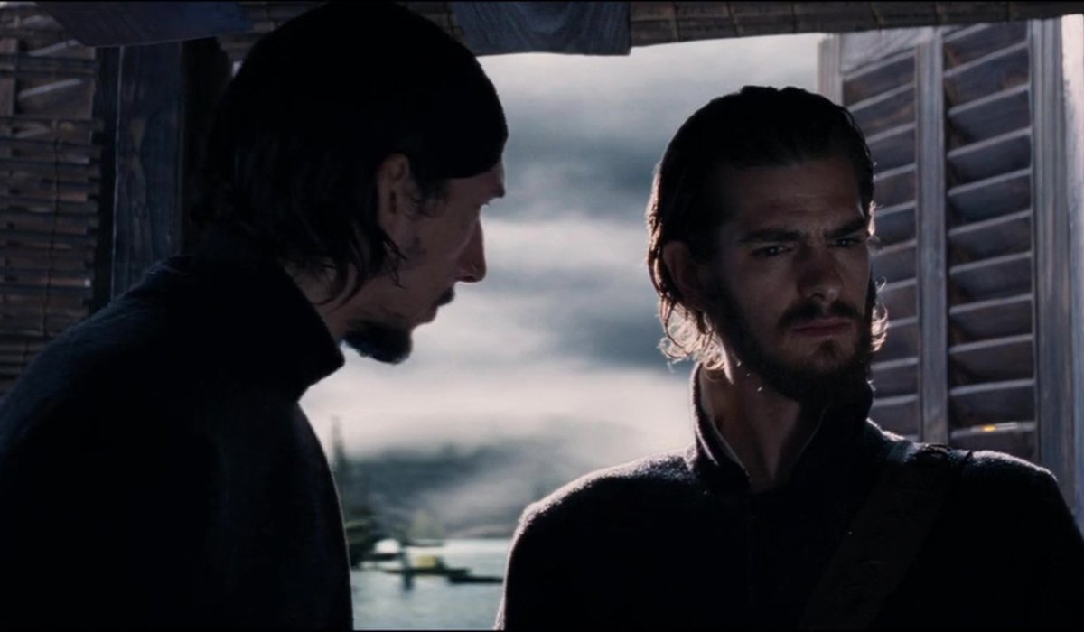 Silence Adam Driver puzzles Andrew Garfield in conversation