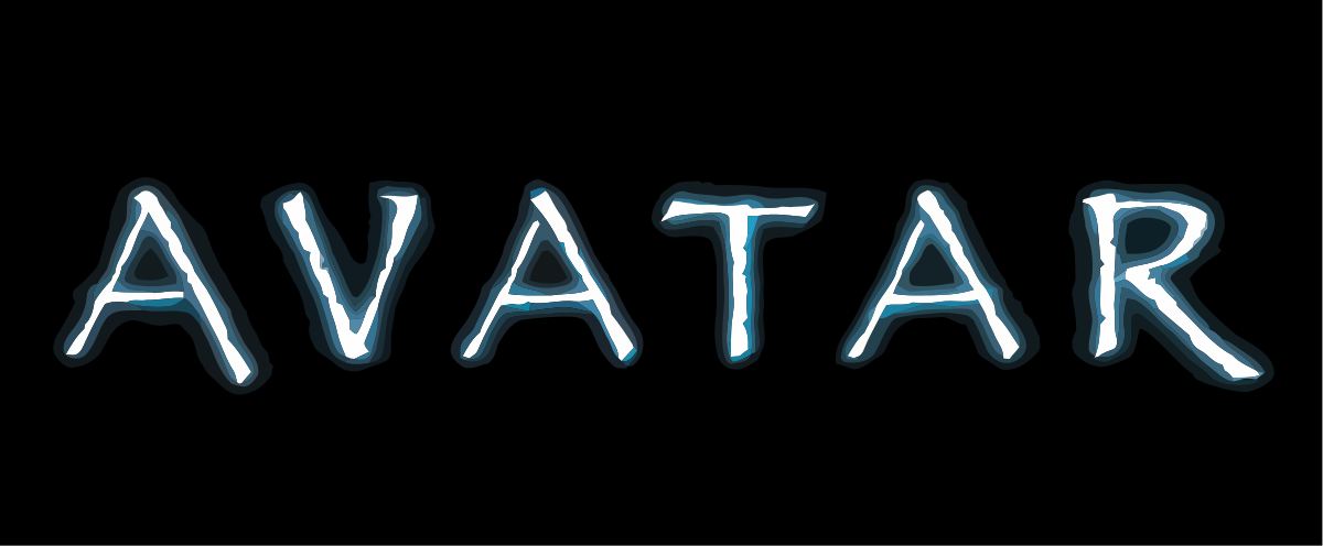Avatar original title font