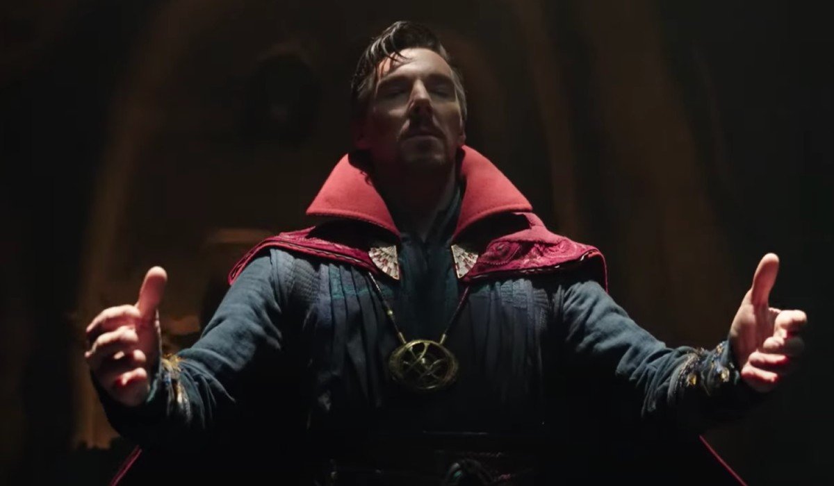 Doctor Strange in deep thought Spider-Man: No Way Home