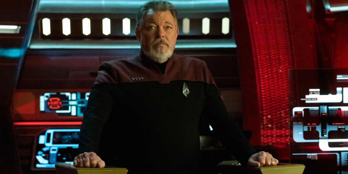 Jonathan Frakes as Adm. William Riker in Star Trek: Picard