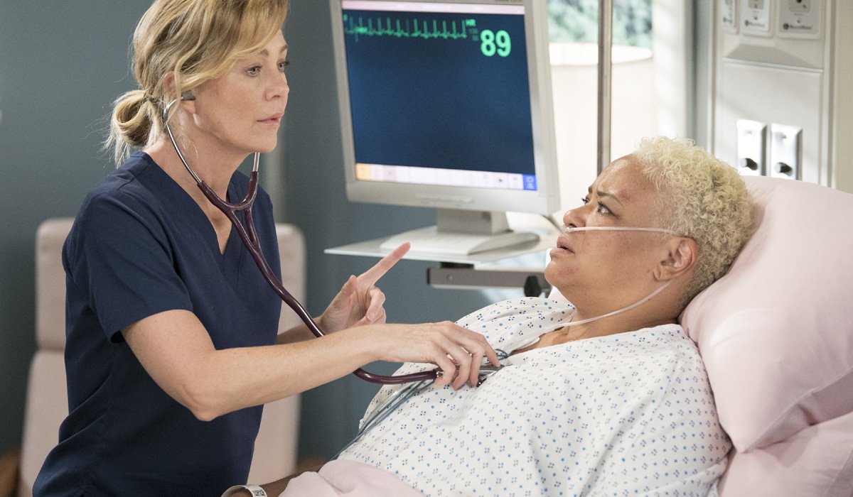 Temporada 15 de Grey's Anatomy Meredith e paciente Cece