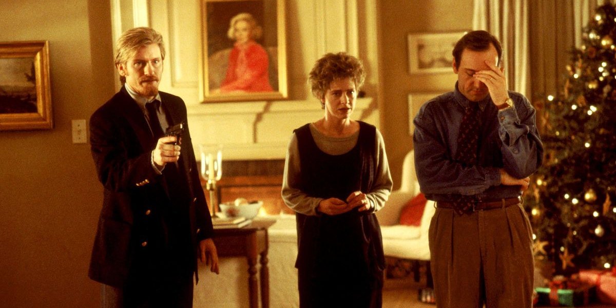 Denis Leary, Judy Davis, and Kevin Spacey in The Ref