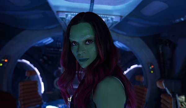 Gamora in Guardians of the Galaxy Vol. 2