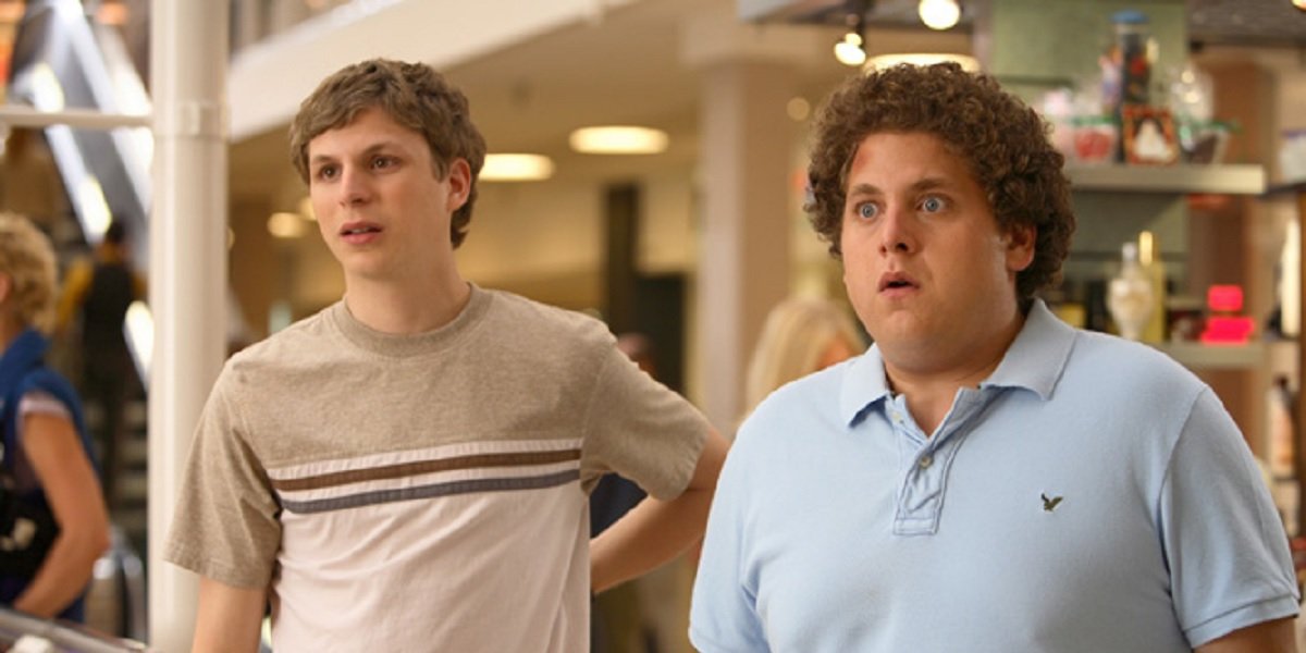 Jonah Hill and Michael Cera in Superbad