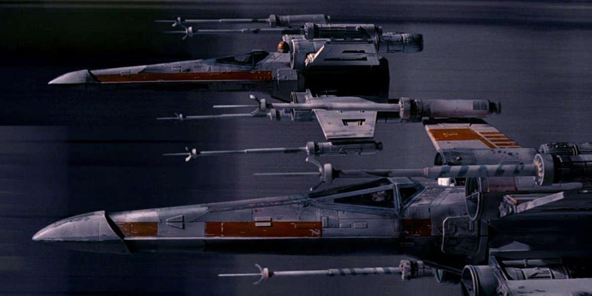 X-wings in a new hope
