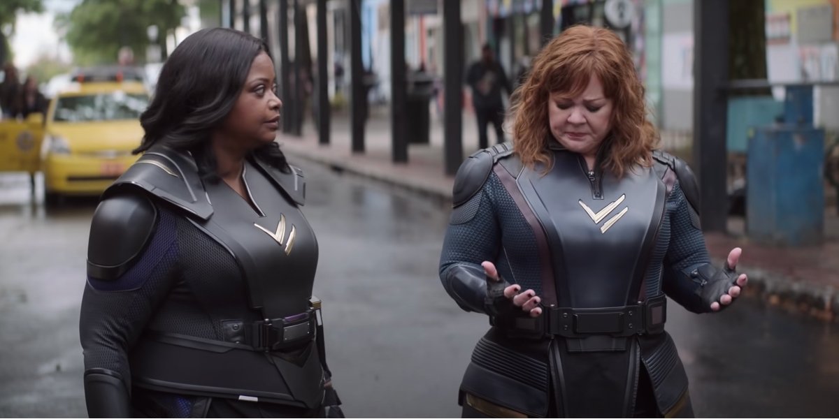 Octavia Spencer and Melissa McCarthy in Thunder Force