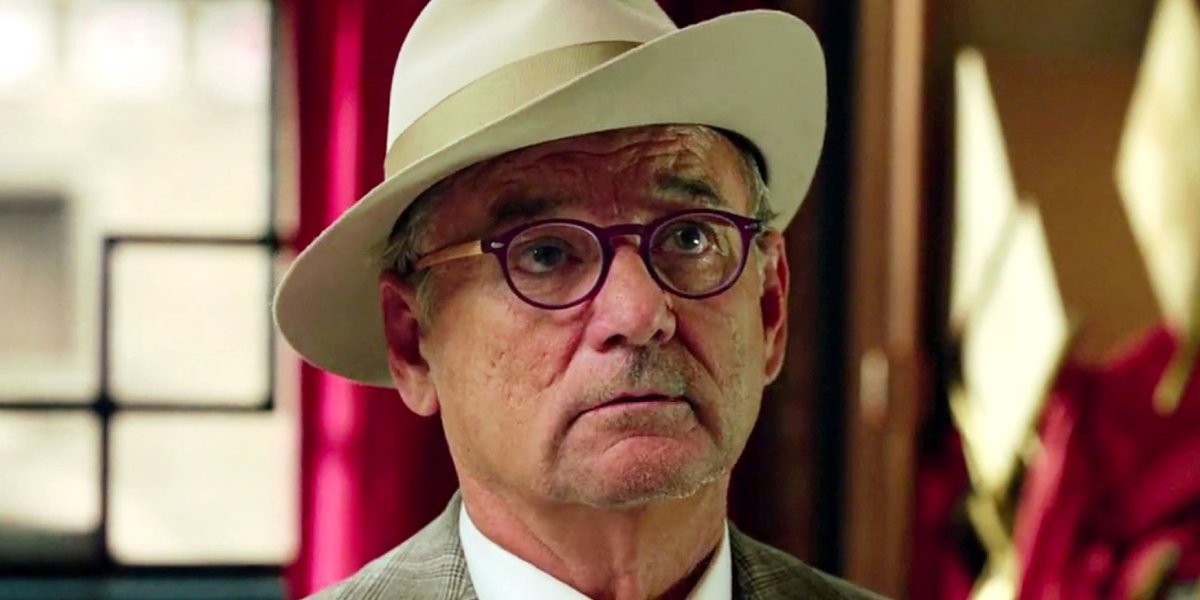 Bill Murray in his 2016 Ghostbusters reboot cameo