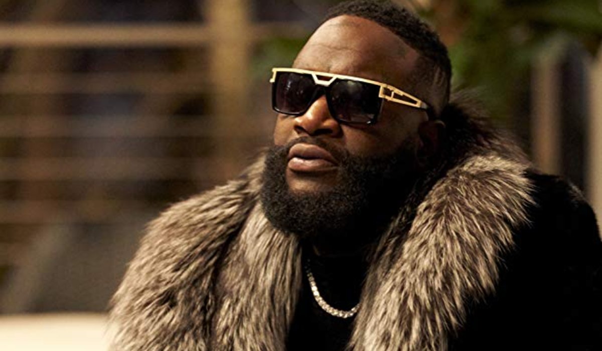 Superfly Rick Ross with sunglasses and fur