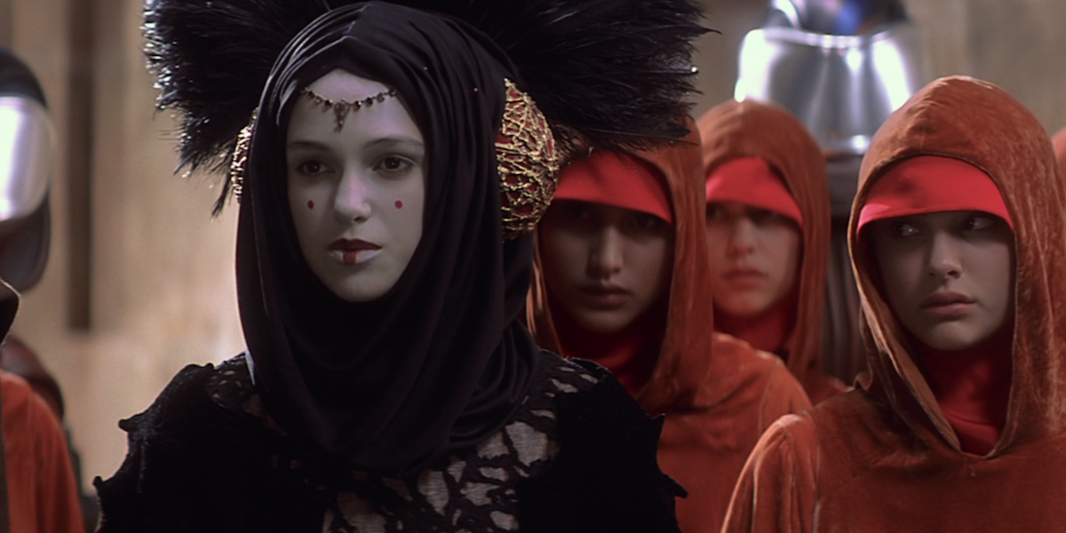 4. Keira Knightley as Sabé in The Phantom Menace.