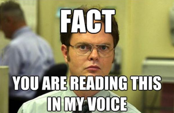 Dwight Membaca Pikiran Anda