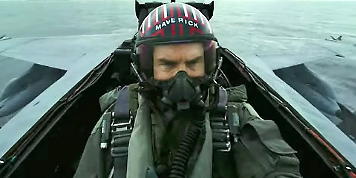 Tom Cruise dalam filem Top Gun: Maverick