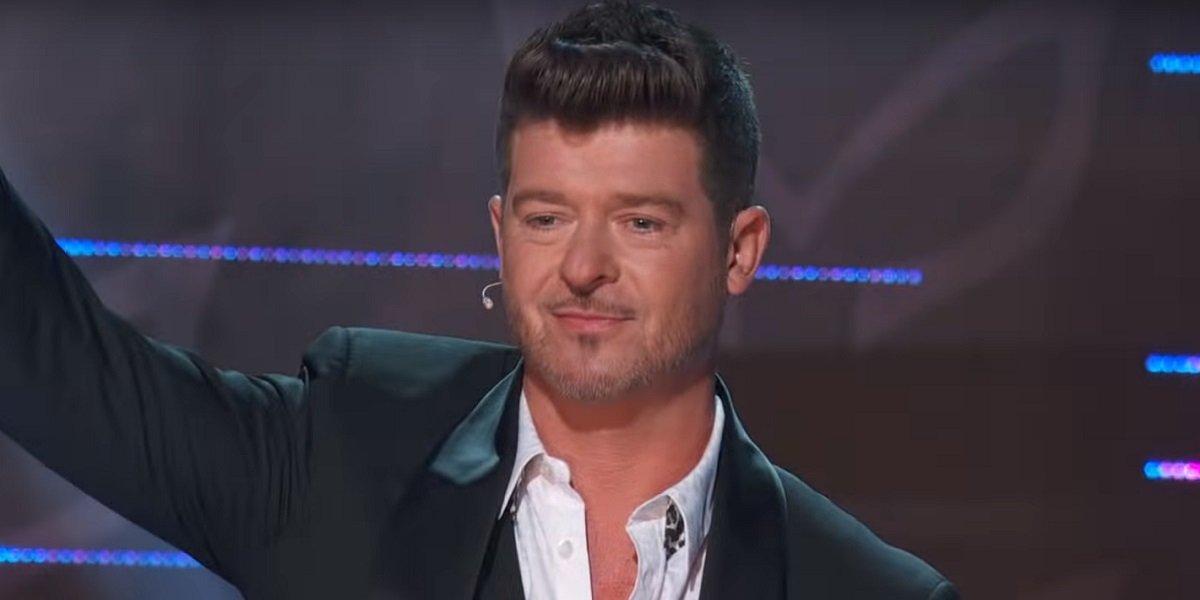 The Masked Singer Judge Robin Thicke S Guess Was Way Too Specific And I M Suspicious Cinemablend