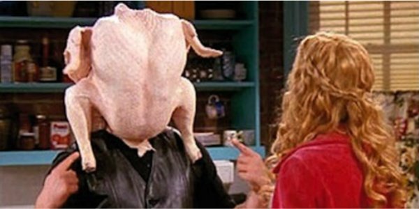 Image result for joey turkey friends